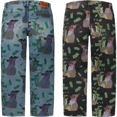 Supreme x All Dogs Go To Heaven FW25 FW25 Loose Fit Jean