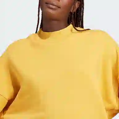 adidas Lounge French Terry Sweatshirt Logo