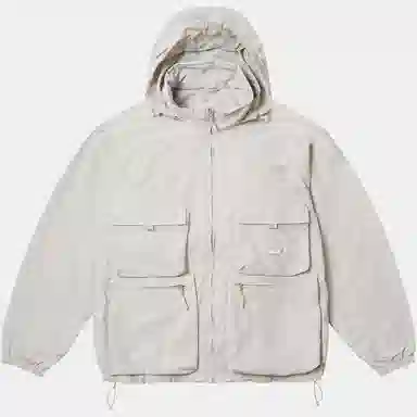 PALACE SS24 BARE LEVELS JACKET ARCTIC GREY