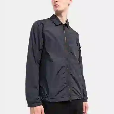 Stone Island FW22 Nylon Shirt Jacket Navy Blue