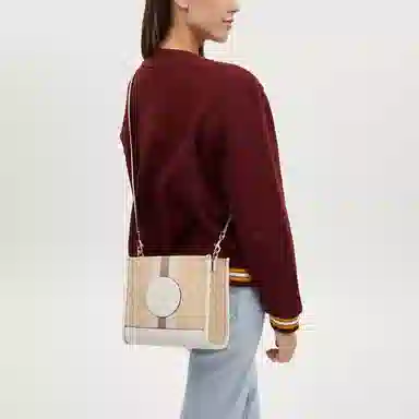 COACH Dempsey 22 Logo Tote