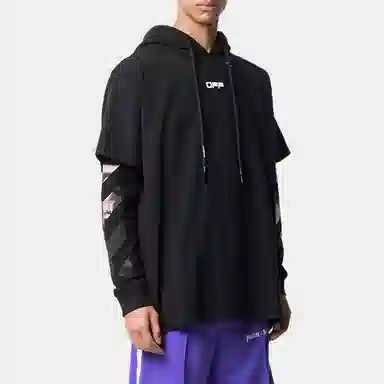 Off-White Religious Print Hoodie