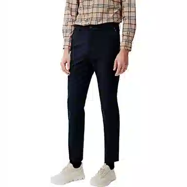比音勒芬 通勤直筒纯色休闲裤 男款