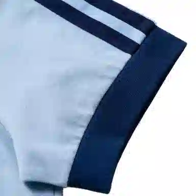 Gucci x Adidas V-Neck T-Shirt Blue