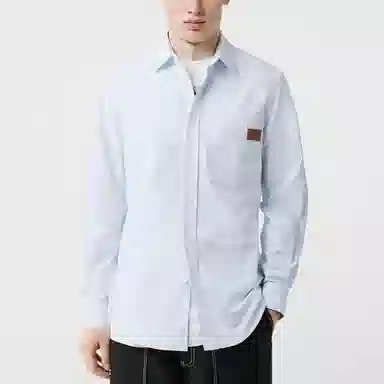 Burberry Classic Shirt Light Blue