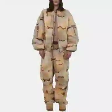 FARFROMWHAT FW24 Camo Cotton Jacket