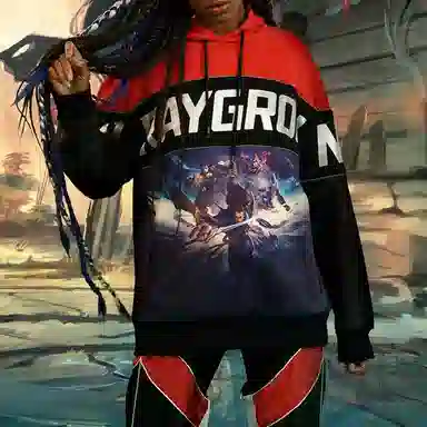 SPRAYGROUND x League of Legends Hoodie Black