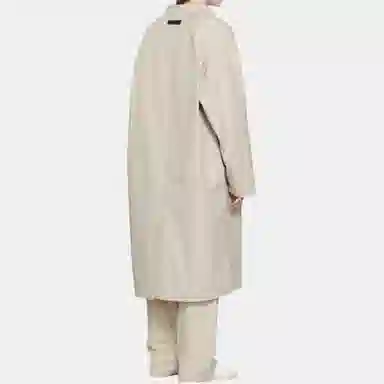 Fear of God Essentials Long Coat Smoke