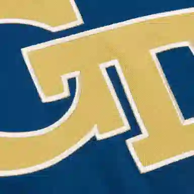 Mitchell Ness x NCAA Georgia Tech Yellow Heavyweight Yoke T