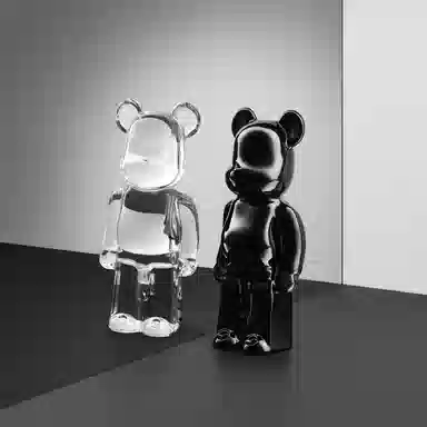 BE@RBRICK x Baccarat Black
