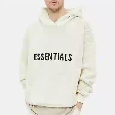 Fear of God Essentials Knit Hoody Buttercream