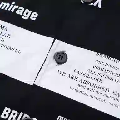 Prada SS21 Logo Shirt Black