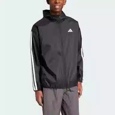 adidas Essential3-Stripes Ripstop Windbreaker
