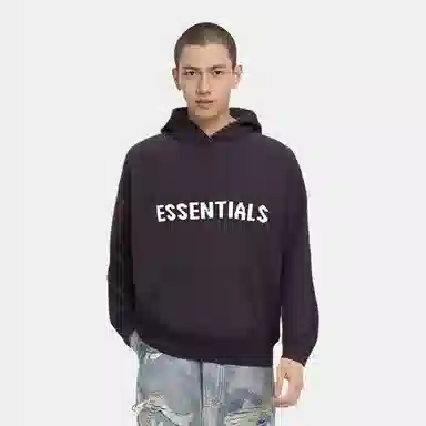Fear of God Essentials FW20 Hoodi Black