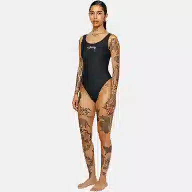 Stussy Surf Stock One Piece Swimsuit