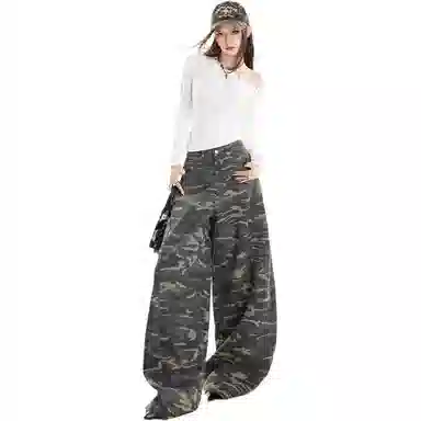 如续 舒适简约通勤牛仔裤 女款