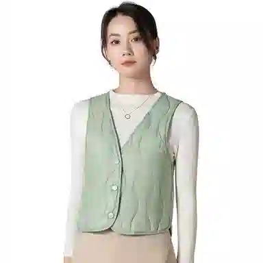 雅鹿 修身轻薄款保暖单排扣羽绒服 女款