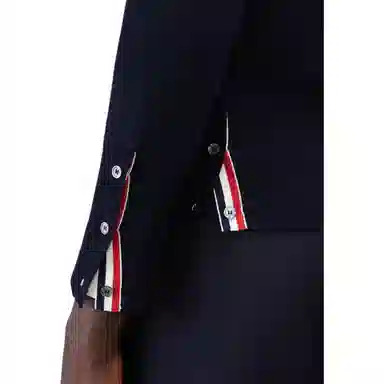 THOM BROWNE WOOL 4-BAR PULLOVER