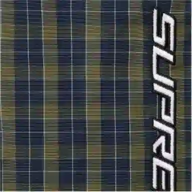 Supreme FW25 Plaid Warm Up Pant