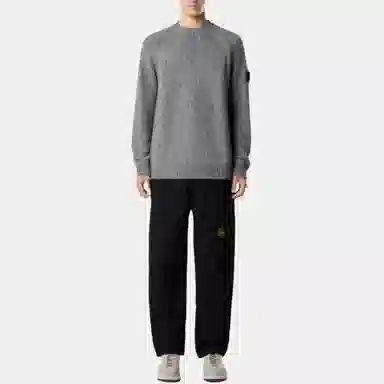 Stone Island Long Sleeve Crew Neck Sweater