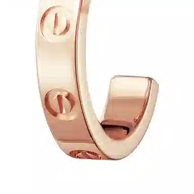 Cartier LOVE Earrings Rose Gold