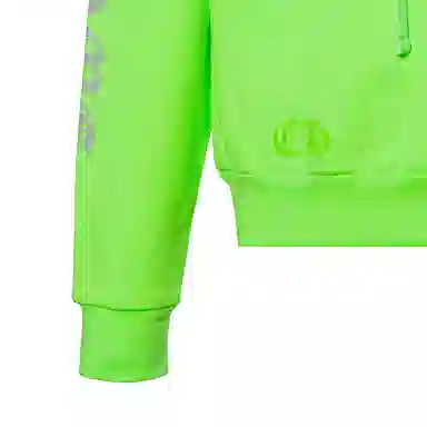 Chrome Hearts Hoodie Fluorescent Green