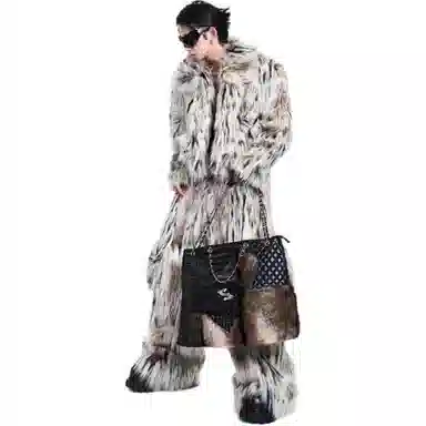 START EXCEED END Faux Fur Pants