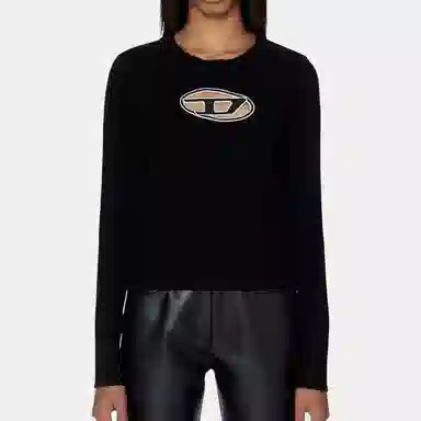 DIESEL OVAL D Logo Sweater