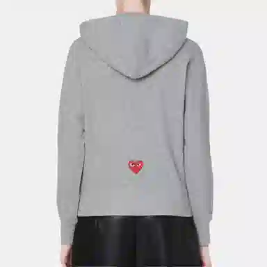 CDG Play x CDG Play Together Hoodie Grey