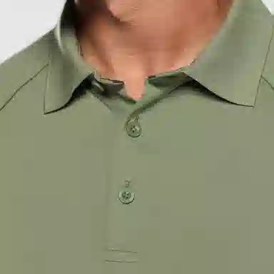 GYMSHARK Performance Polo Olive