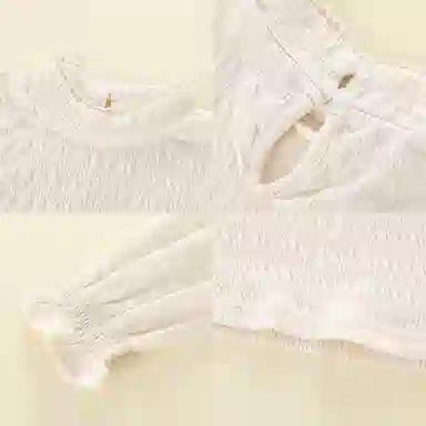 梦特娇 童装 打底衫纯色吊带连衣裙裙装套装 女童