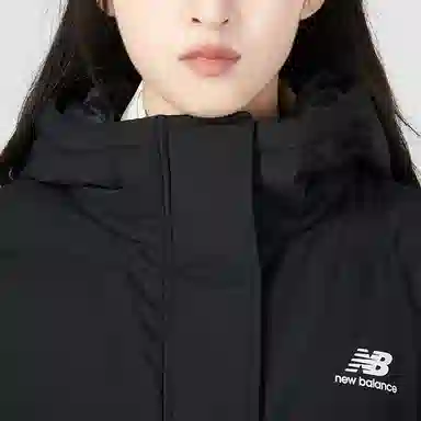 New Balance Puffer Jacket Black