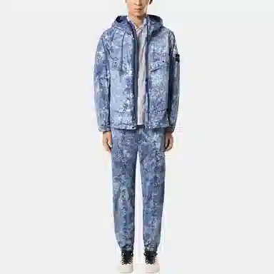Stone Island Ocean Blue Hoodie Jacket