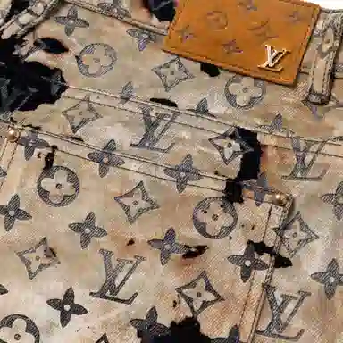 Louis Vuitton SS24 Faded Cloud Jeans