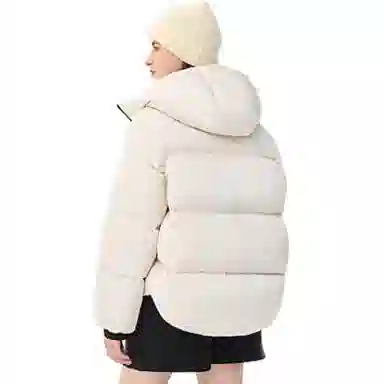 波司登 休闲连帽拉链加厚羽绒服 女款