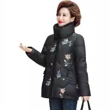 鸭鸭 时尚气质纯色羽绒服 女款