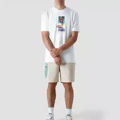 PUMA x BUTTER GOODS Logo T-Shirt White