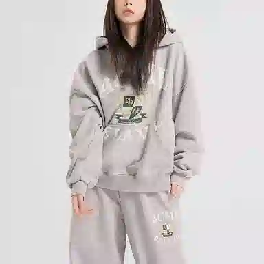 acme de la vie ADLV SS25 Letter Print Hoodie