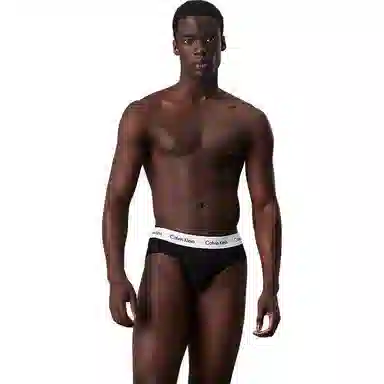 Calvin Klein 3P Hip Brief Black
