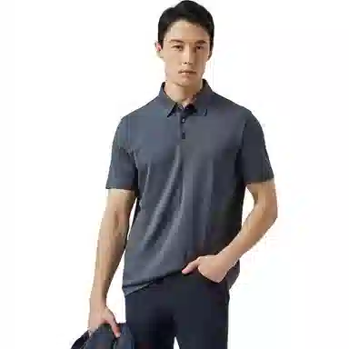 迪柯尼 短袖舒适简约针织衫 男款