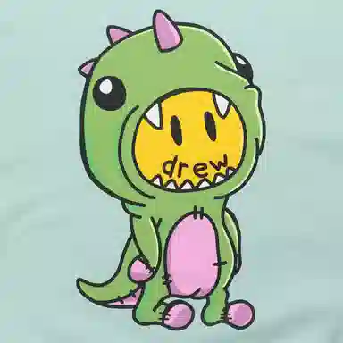 Drew House Dinodrew Deconstructed Crewneck