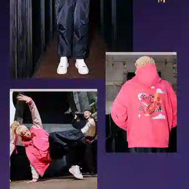 Li-Ning Logo Hoodie Black