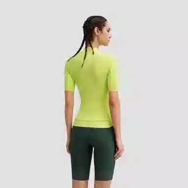 DESCENTE Redescente logo T LM-Sunny Lime