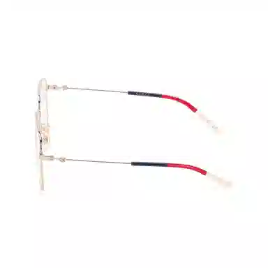 Gucci Transparent Gold Frame Optical Glasses