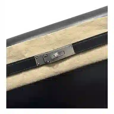 HERMES Kelly Depeches 25 Box 89 Noir