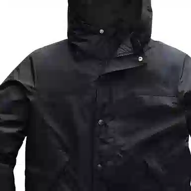 The North Face Logo Print Hoodie Jacket Black Men's