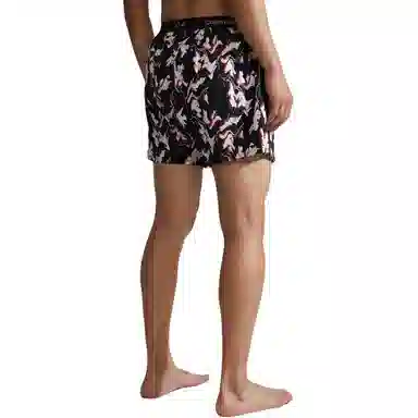 Calvin Klein Wavy Print Black Boxers
