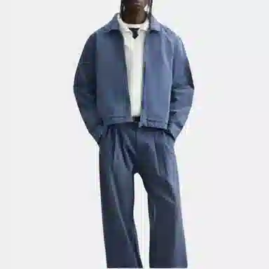 ZARA Casual Washed Denim Jacket