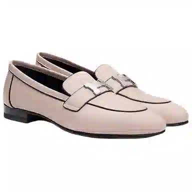 Hermes Paris Loafers Pink