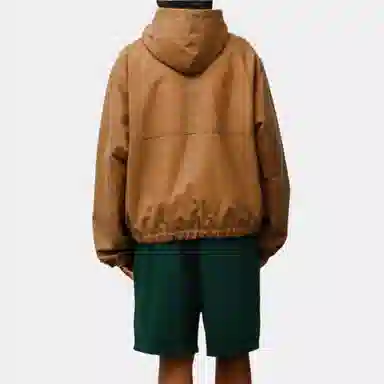 Stussy FW25 WAXED COTTON WORK JACKET logo